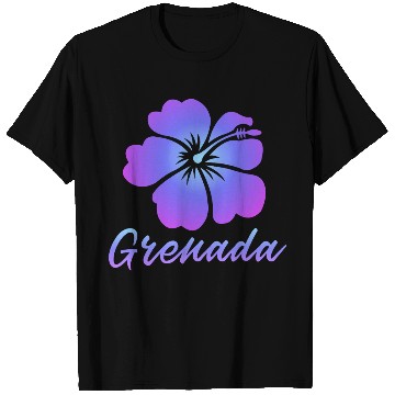 Discover Grenada Hibiscus T Shirts