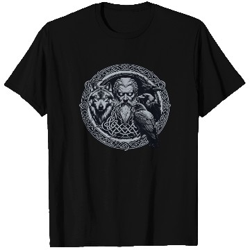 Discover Viking Warrior Man Odin Thor Norman Walhalla T Shirts