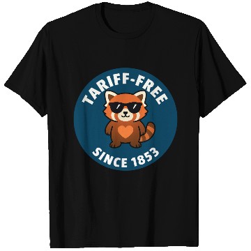 Discover red panda og tariff free since 1853 T Shirts