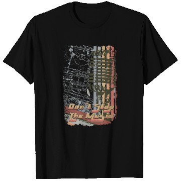 Discover "DON’T STOP THE MUSIC" Graphic Merch T Shirts