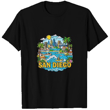 Discover San Diego T Shirts