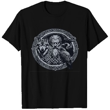 Discover Viking Warrior Man Odin Thor Norman Walhalla T Shirts
