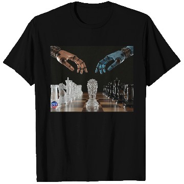 Discover Crystal Robotic Chess Clash T Shirts