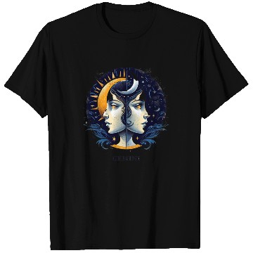Discover Zodiac Card Gemini T Shirts
