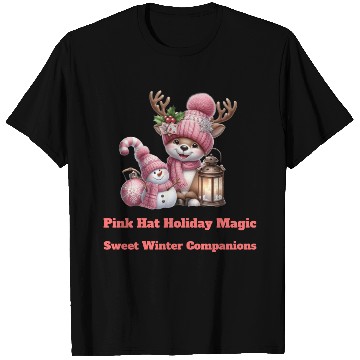 Discover A Pink Winter Wonderland T Shirts