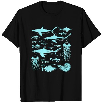Discover Shark Fish Octopus Nature T Shirts