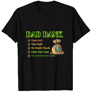 Discover Bank Of Dad T Shirts