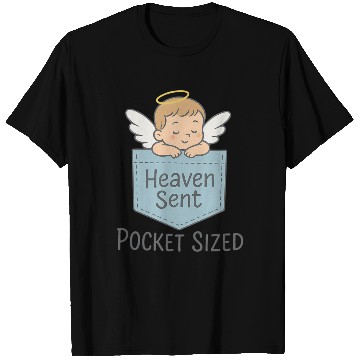 Discover Heaven sent Pocket sized T Shirts