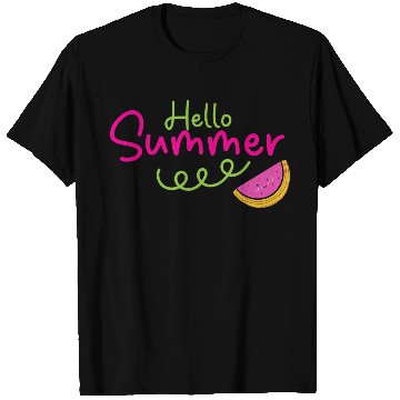Discover Hello Summer Cute Watermelon T Shirts