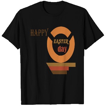 Discover happy easterday 1- Clean & Festive Spring Design. T Shirts