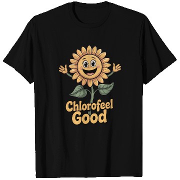 Discover Chlorofeel Good Funny Plant Biology Teacher T Shirts