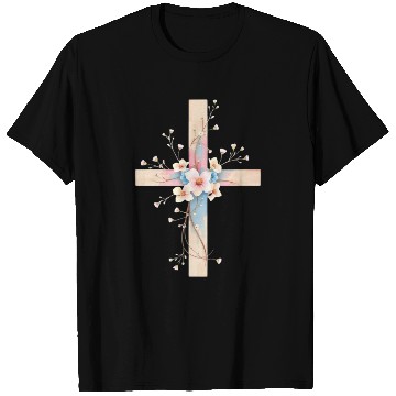 Discover Floral Embrace of T-shir T Shirts