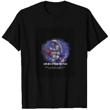 Discover Ride the Rocket. Rule the Galaxy T Shirts