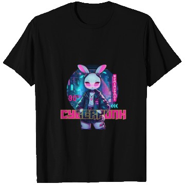 Discover 90´Cyberpunk Bunny T Shirts