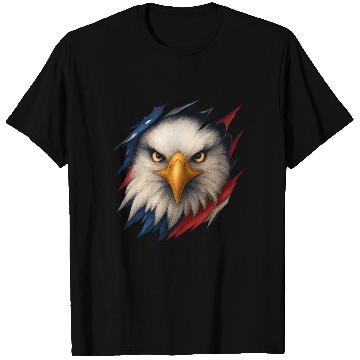 Discover Fierce American Eagle Ripped Design T Shirts