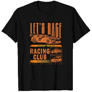 Discover Let's Race Trend Designs T Shirts