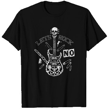 Discover Skull Bone Guitar Punk T Shirts