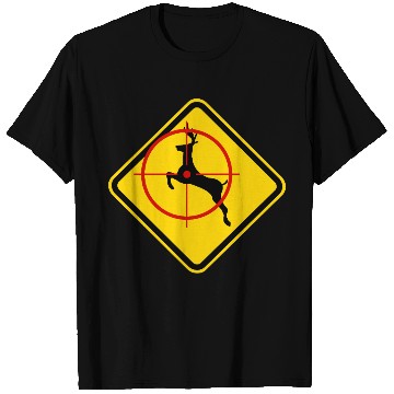 Discover Deer hunting sign T Shirts