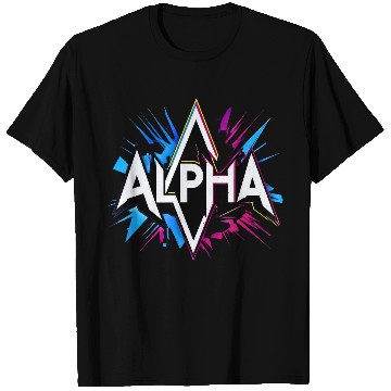 Discover Alpha Graffiti T Shirts – Power Vibe Street Art Desig