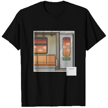 Discover Nowhere Train Urban Style T Shirts