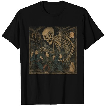 Discover Giant Skeleton Surprise – Edo Panic Marmot T Shirts