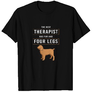 Discover Therapy Dog Therapist Doggie School T Shirts