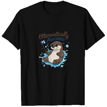 Discover Ottermatically Awesome – Funny Otter T Shirts