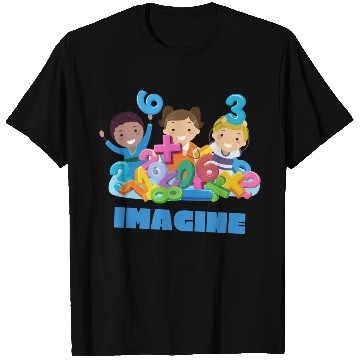 Discover Imagine Math Fun – Colorful Kids Learning Design T Shirts