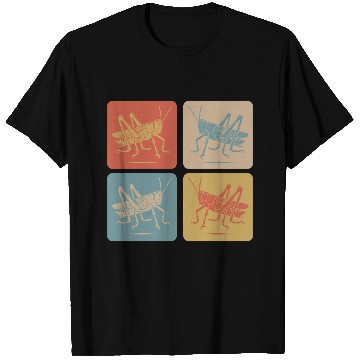 Discover Minimalist Grasshopper - Natural Art T Shirts