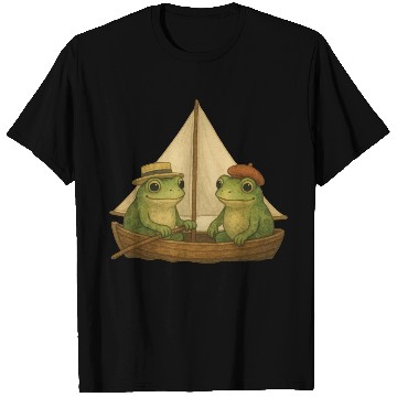 Discover Frog Boat T Shirts