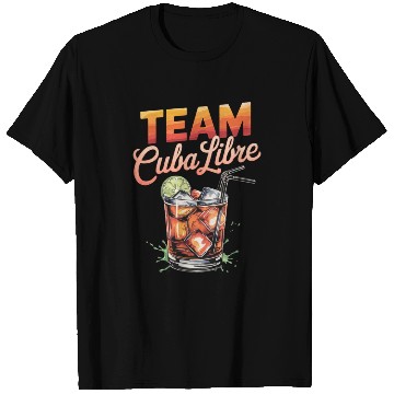 Discover Cocktail Bartender Team Cuba Libre T Shirts