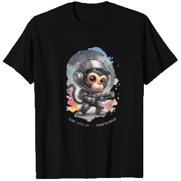 Discover Houston We Have A Monkey T Shirts
