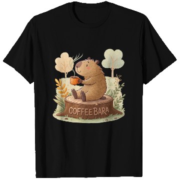 Discover Capybara - Coffeebar T Shirts