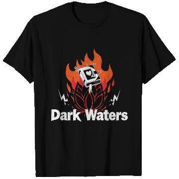 Discover Black Lotus Heart Fire Rock T Shirts