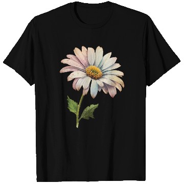 Discover Retro Daisy Flower Aesthetic T Shirts