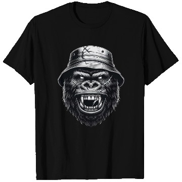 Discover Savage Gorilla – Streetwear Beast Art T Shirts