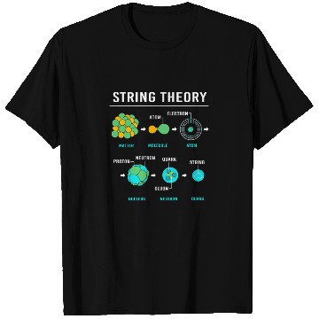 Discover Quantum Physics Science String Theory T Shirts
