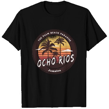 Discover Ocho Rios Jamaica - Tropical Paradise T Shirts