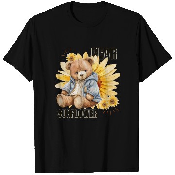 Discover Bear and Sunflower T Shirts