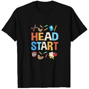 Discover Head Start Crew School Teacher T Shirts