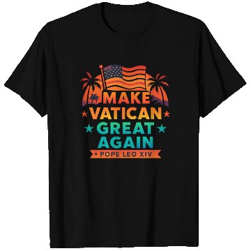 Discover Papst Leo XIV Make Vatican Great Again Robert Prev T Shirts