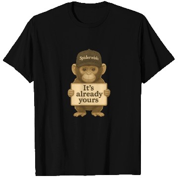 Discover It's Already Yours - Brown Monkey T Shirts