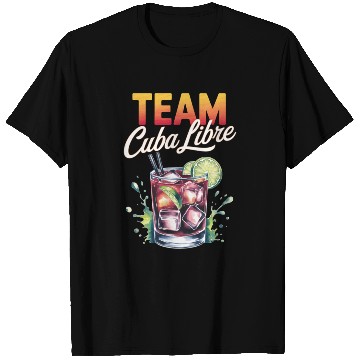Discover Cocktail Bartender Team Cuba Libre T Shirts