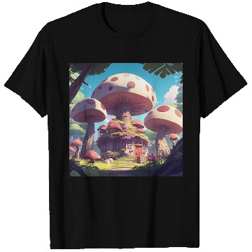 Discover Life Beneath the Mushrooms T Shirts