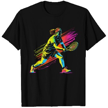 Discover Tennis Player 90s Style T Shirts