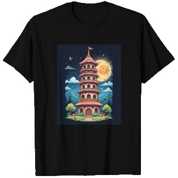 Discover Twilight Temple Glow T Shirts