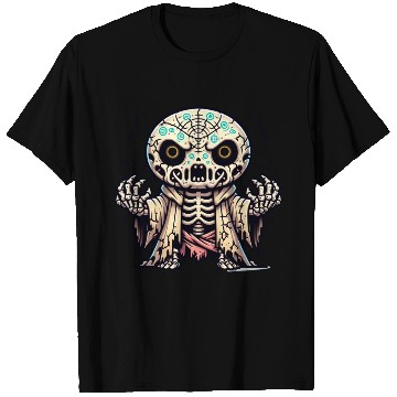 Discover Undead Spellcaster – Mystic Skeleton Sorcerer T Shirts