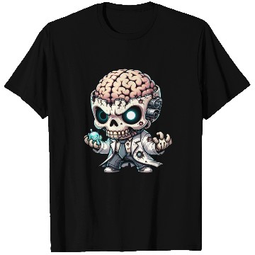 Discover Zombie Scientist – Undead Brain Lab Genius T Shirts