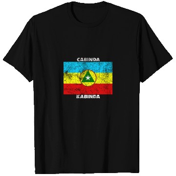 Discover Cabinda Flag – African Independence Vintage Style T Shirts
