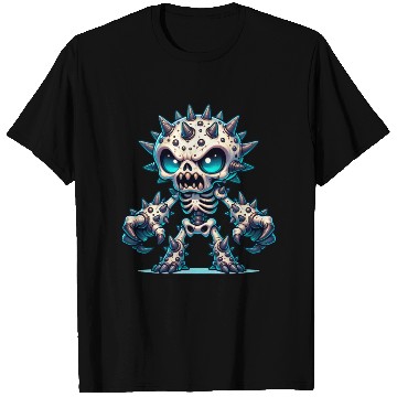Discover Spiked Bone Monster – Creepy Skeleton Beast T Shirts